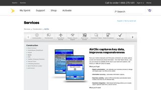 Sprint Services - AirClic - Shop.Sprint.com