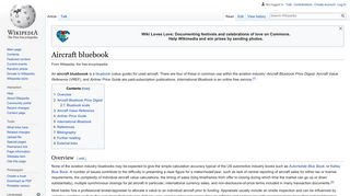 Aircraft bluebook - Wikipedia