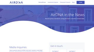 AirDNA in the Press: Vacation Rental Data Analysis for Global Markets