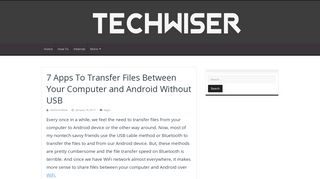 7 Apps To Transfer Files Between Your Computer and Android ...