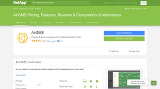 AirGMS Pricing, Features, Reviews & Comparison of Alternatives ...