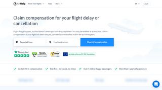 AirHelp: Get Compensation for Flight Delays of up to $700