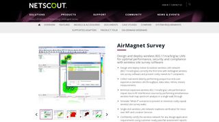 AirMagnet Survey | NETSCOUT