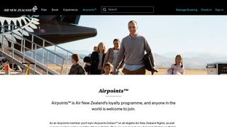 Airpoints™ | Air New Zealand Japan