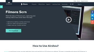 How to Use Airshou? - Wondershare Filmora