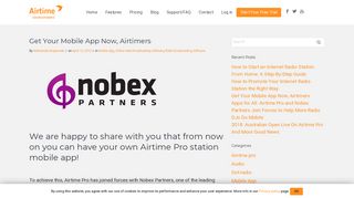 Airtime Pro: Great News - Get Your Station Mobile App Now