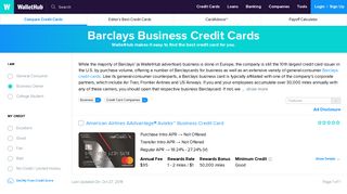 Barclays Business Credit Card Reviews: Compare & Apply - WalletHub