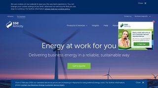 Electricity & Gas For Business - SSE Airtricity Northern Ireland.