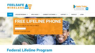 Free Cell Phone Service Lifeline Program Feelsafe Wireless