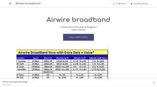 Airwire broadband - Internet Service Provider in Bengaluru