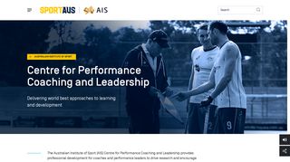 AIS Centre for Performance Coaching and Leadership - Sport Australia