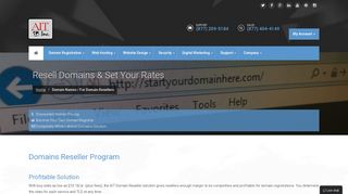 Domain Reseller Program | Buy & Resell Domains| AIT.com