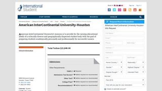 American InterContinental University-Houston, Texas USA | College ...
