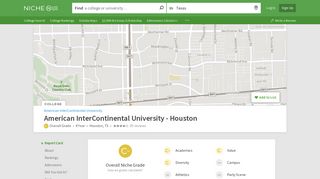 American InterContinental University - Houston - Niche
