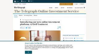 Low Cost Investing with Telegraph and AJ Bell Youinvest | The ...