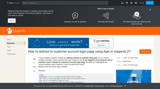 magento2 - How to redirect to customer account login page using Ajax ...