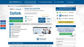 Deltek Ajera Reviews: Overview, Pricing and Features