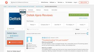 Deltek Ajera Reviews 2018 | G2 Crowd