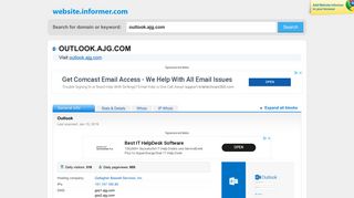 outlook.ajg.com at Website Informer. Outlook. Visit Outlook Ajg.