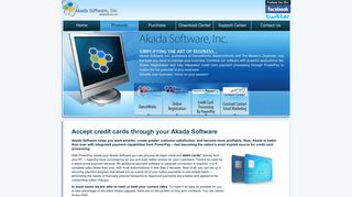 Akada Software, Inc. | Products - PowerPay.biz