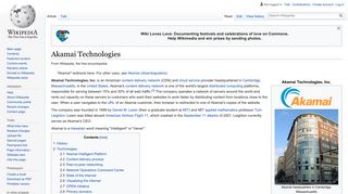 Akamai Technologies - Wikipedia