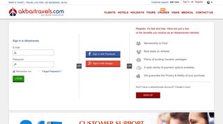 my bookings - flight tickets, cheap airline tickets at Akbar Travels