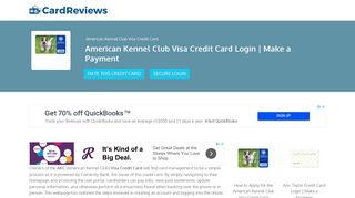 American Kennel Club Visa Credit Card Login | Make a Payment