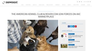 the american kennel club & rover.com join forces on akc marketplace