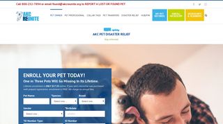 AKC Reunite: Lost Pet Recovery Service | Pet Microchips