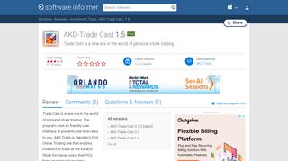 AKD-Trade Cast 1.5 Download (Free) - javaws.exe