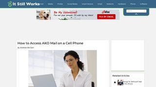How to Access AKO Mail on a Cell Phone | It Still Works