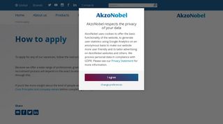 How to apply | AkzoNobel