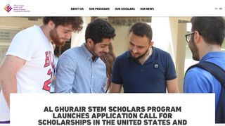 Al Ghurair STEM Scholars Program launches application call for ...