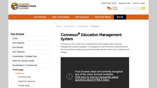Connexus® | Alabama Connections Academy