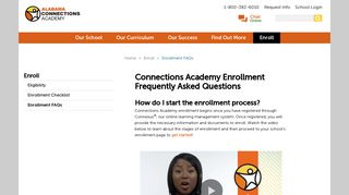 Enrollment FAQs | Alabama Connections Academy