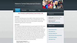 Alabama Central Disbursement Division