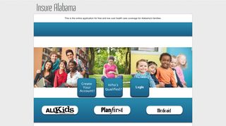 Insure Alabama - Apply for ALL Kids and Medicaid coverage