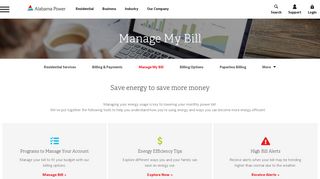 Manage My Bill Alabama Power | Alabama Power
