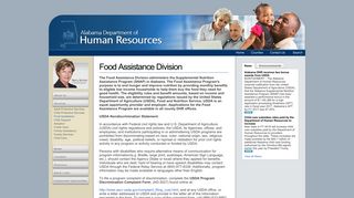 Alabama Department of Human Resources - Food Assistance Division