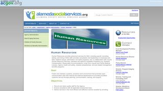 Human Resource - Alameda County Social Services