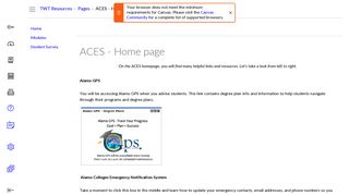 ACES - Home page: Teaching with Technology Resources - NVC