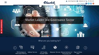 E-Governance Services & Solutions - Alankit Limited