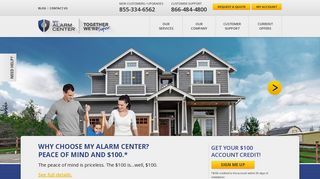 My Alarm Center: Home Security Systems | Home Security Company