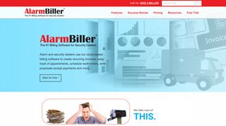 AlarmBiller: Alarm & Security Company Billing Software
