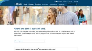 Financial partners - Mileage Plan | Alaska Airlines