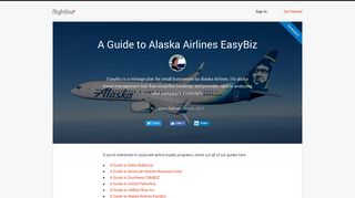 A Guide to Alaska Airlines EasyBiz - Flightfox