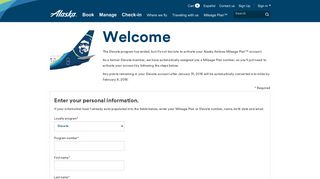Elevate members: Activate your Mileage Plan™ account | Alaska Airlines