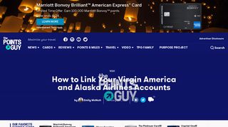 How to Link Your Virgin America and Alaska Airlines ... - The Points Guy