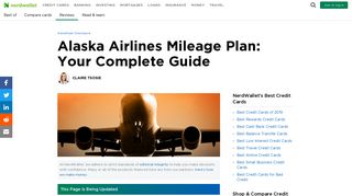 Alaska Airlines Mileage Plan: Your Complete Guide - NerdWallet