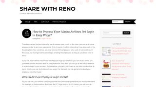 How to Process Your Alaska Airlines Pet Login in Easy Ways?